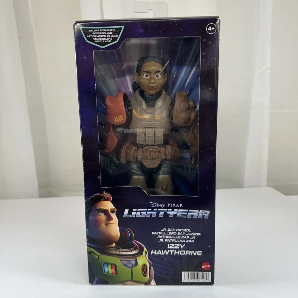 Disney Lightyear Izzy Hawthorne Deluxe Posability Jr Zap Patrol Action Figure